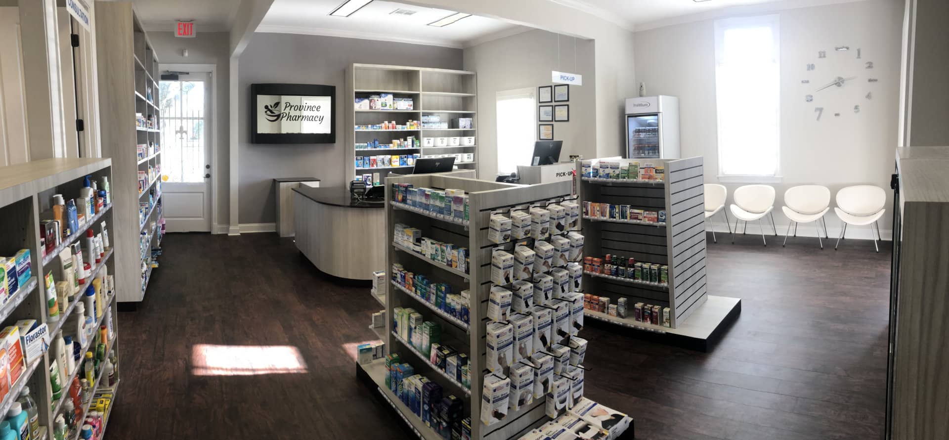 interior of a pharmacy